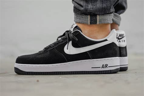 airforce 1 nike zwart suede|black air force 1 sale.